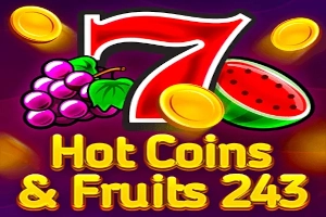 Арт слота Hot Coins & Fruits 243